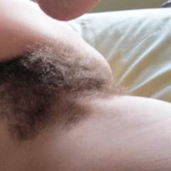 hairy creampie wife spreading her legs for you