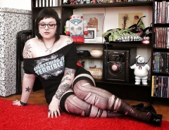 Bbw goth - N