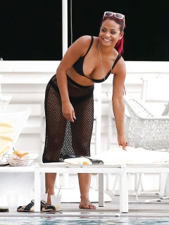 Christina Milian - Bikini Pictures - N