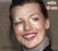 Milla jovovich fakes - N