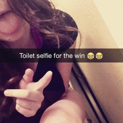 Toilet selfies - N