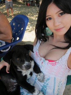 asian girls boobs - N