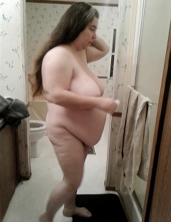 Bbw shower jackie - N