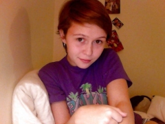 Pixie webcam teen naked selfies - redhead student nude web c - N