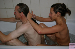 italian slut taking bath with lover from cesso.org - N