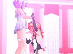 Shemale anime cutie gets sucked her cock