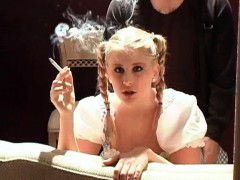 pigtailed-blonde-gets-hammered-from-behind-while-smoking-a