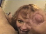 Maturish Blonde Crack Whore Sucking Shaft With Facial