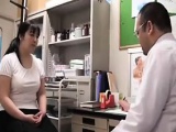 Horny Japanese lady exposes her big tits and delivers a gre