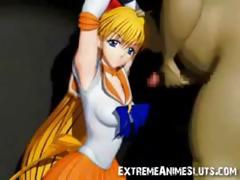 3D Sailor Venus Blowjob!