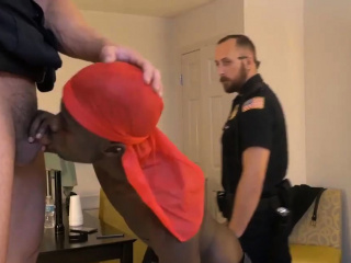 Gay cops cums on feet You Act A Fool, You Pay The Price