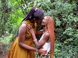 African Stepmom Teaching Horny Teen Daughter