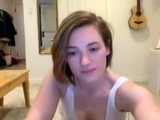 Brunette Solo Webcam Masturbation