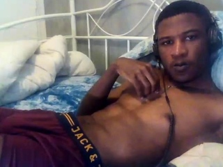 Solo Black Gay Masturbation Jerk Off