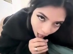 Hot amateur teen blowjob and facial HD video