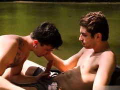 Hot Latino Gay Twink Bareback Couple